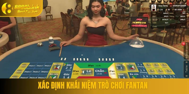 Xác định khái niệm trò chơi Fantan